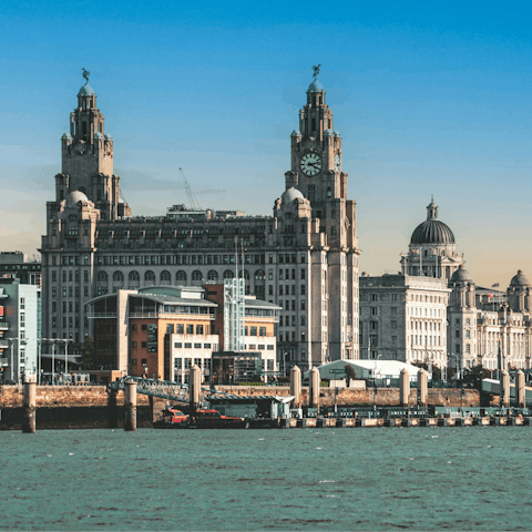 Begin your stay in Liverpool with a stroll to the docks