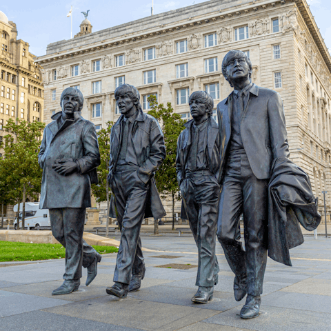 Enjoy sightseeing and shopping in the city centre