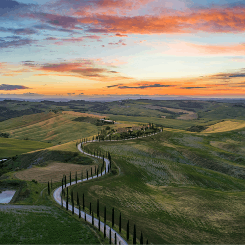 Visit Arezzo, just 10 minutes away by car