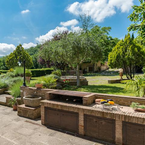 Cook up a feast on the outdoor grill