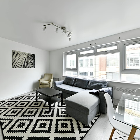 Sprawl out on the sofa bed after a long day