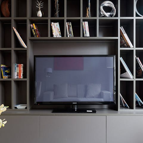 Choose from an array of entertainment options if you fancy an evening in