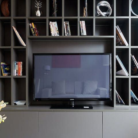 Choose from an array of entertainment options if you fancy an evening in
