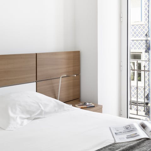 Wake up feeling fresh and excited for the day in the light-filled bedrooms