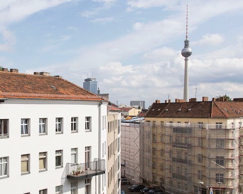 Beautiful views of the TV Tower