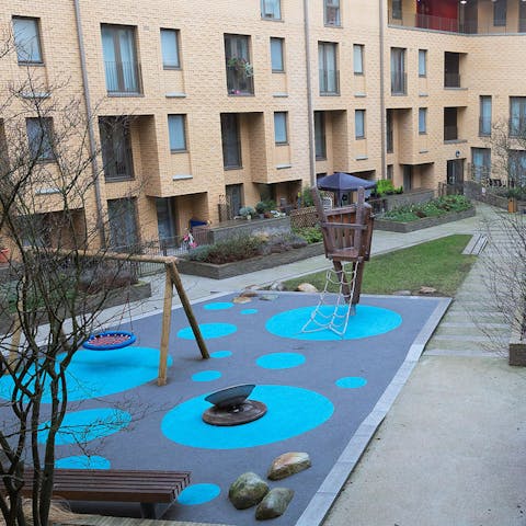 the on-site children playground