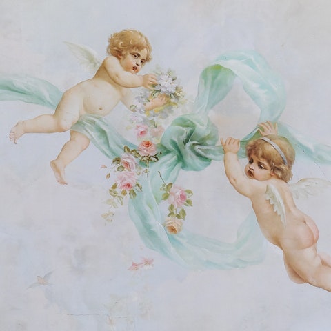 The frolicking cherubs