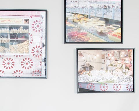 Vibrant prints of Turkish motives