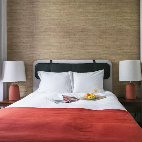 Fall asleep in the comfortable bedrooms