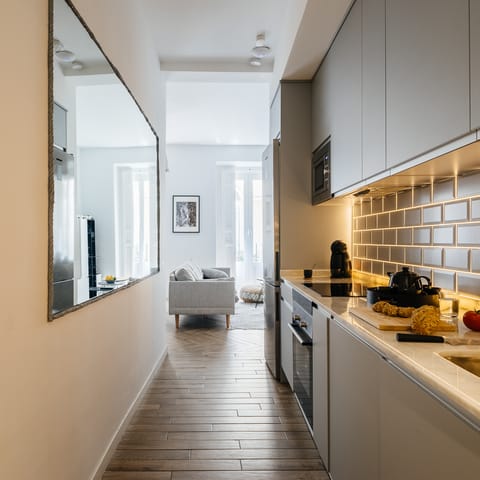 The backlit kitchen splashback