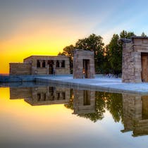 Visit a small part of Egypt at Templo de Debod
