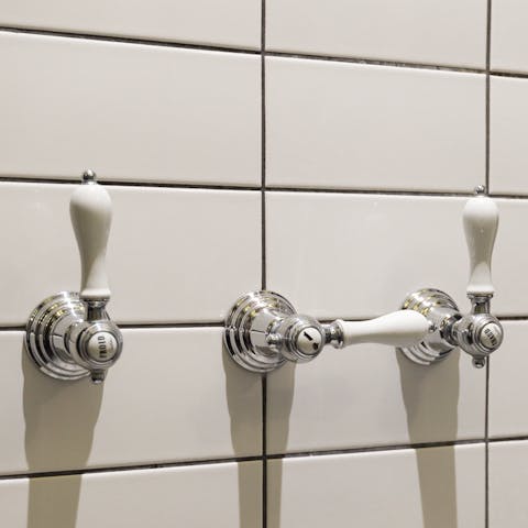 Mid-century bathroom fittings