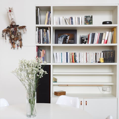 A design lover's bookshelf