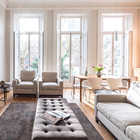 abundance of natural light