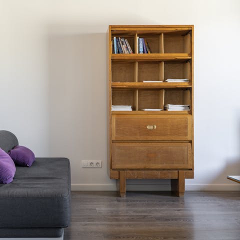 A vintage cabinet