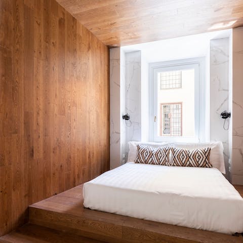 Relax in your Scandi inspired bedroom