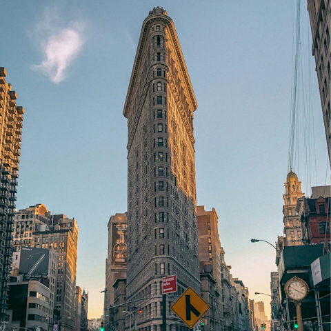 Step outside and stroll to iconic sights across Manhattan