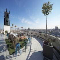 Go for a sunset drink at Circulo de Bellas Artes rooftop bar