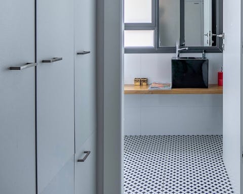 Beautifully patterned floors