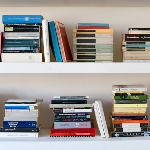 array of reading material