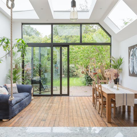 This seriously high ceiling