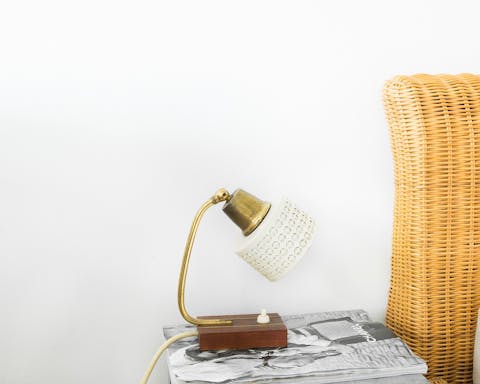 This gorgeous retro lamp