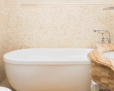 Two beautiful bathtubs