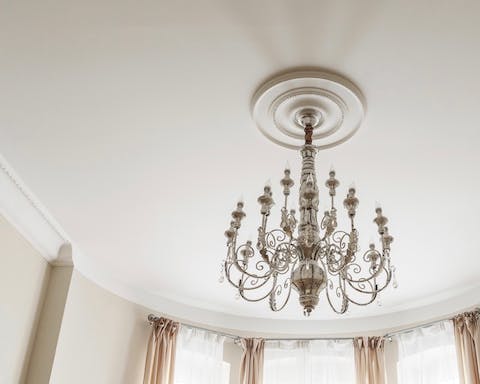 This swanky chandeliers