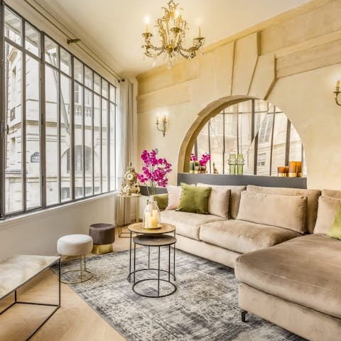 Admire the original features of the historic architecture that lists this home as a historic monument in it's own right