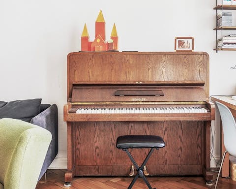 A vintage piano for you to enjoy