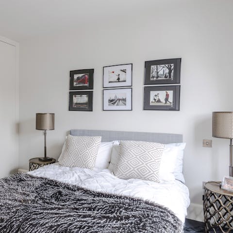 Sleep soundly in the comfortable ensuite bedrooms