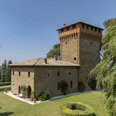Stay in an ancient watchtower with a long history