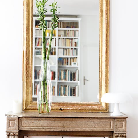 Appreciate the thoughtful design that seamless blends antique and modern