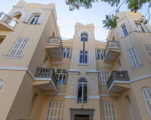 Located in a stunning building