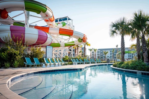 Spend a magical afternoon at the resort pools