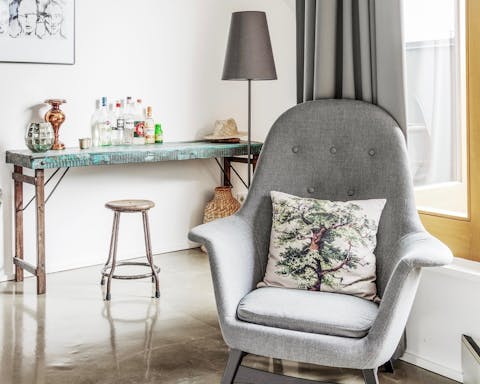 This chic and cosy corner