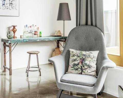 This chic and cosy corner