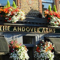 Stop for a pint at The Andover Arms