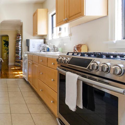 A kitchen that can handle anything