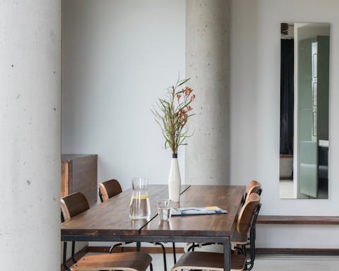 All of the industrial touches