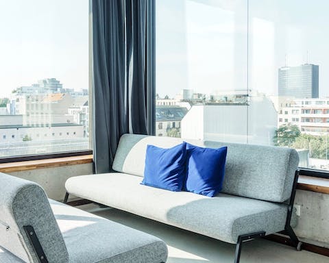 Plenty of natural light