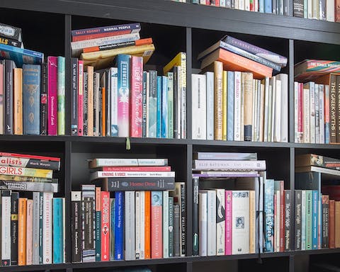 The huge collection of books