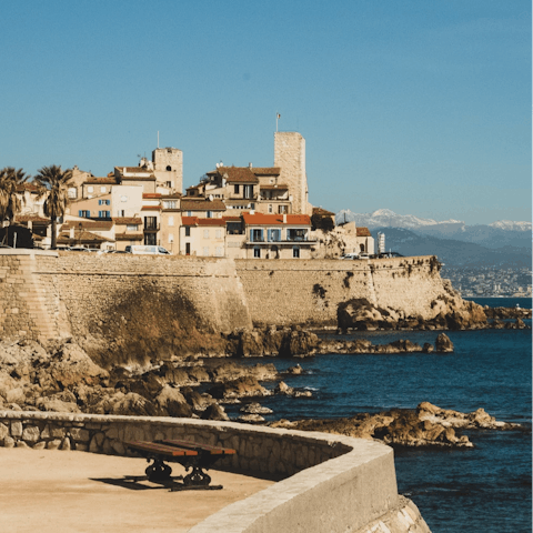 Discover Antibes, including Plage de la Gravette, a short stroll away