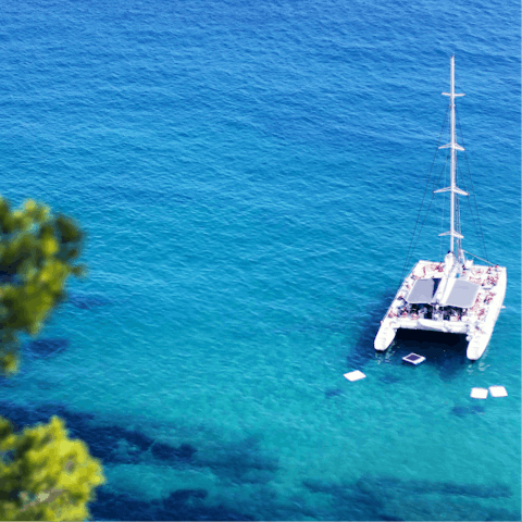 Embrace the natural beauty of the Costa Brava from Sa Riera