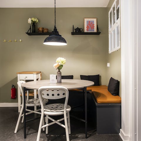 Grab supplies from the nearby bakery to savour back home