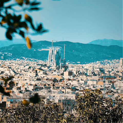 Explore this rural area – Barcelona, Sitges and Montserrat are all within about an hour's drive