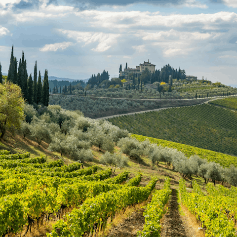 Base yourself in Radda in Chianti in the heart of Tuscany