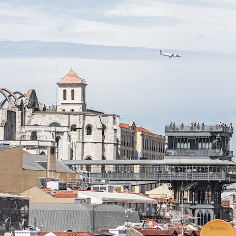 Views of the Elevador