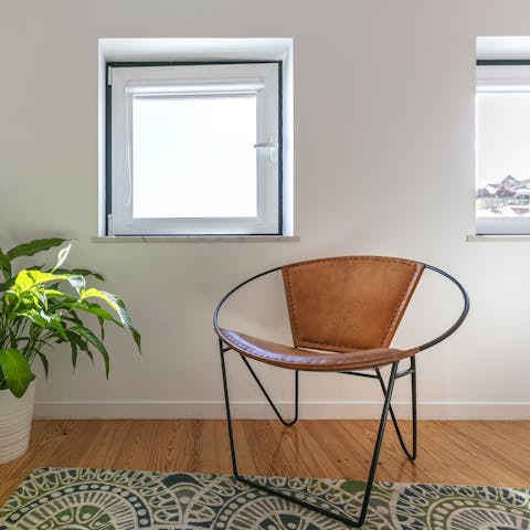 The hoop-inspired chair