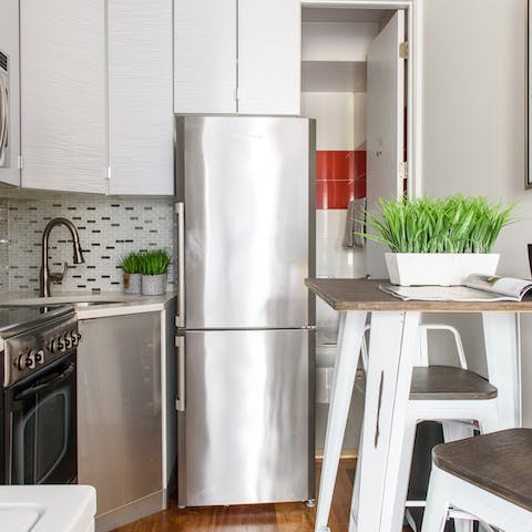 A practical kitchenette